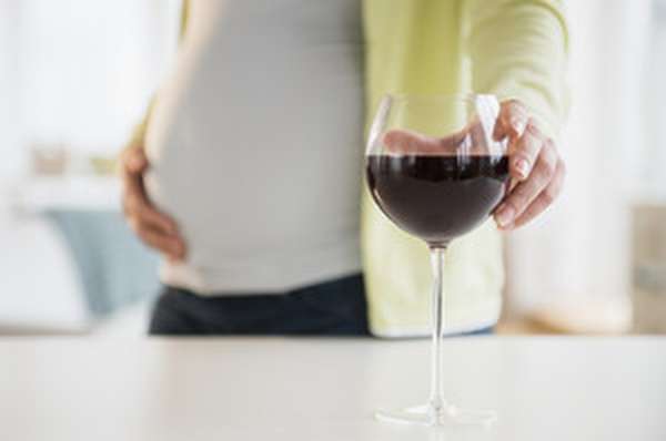 Можно ли вино беременной