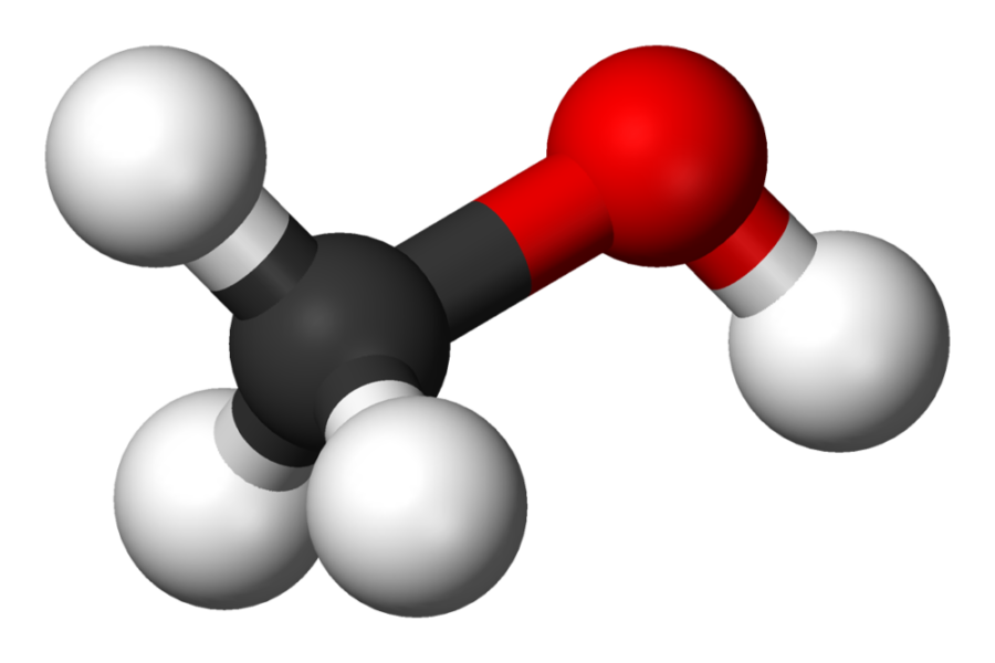 Молекулы метанола